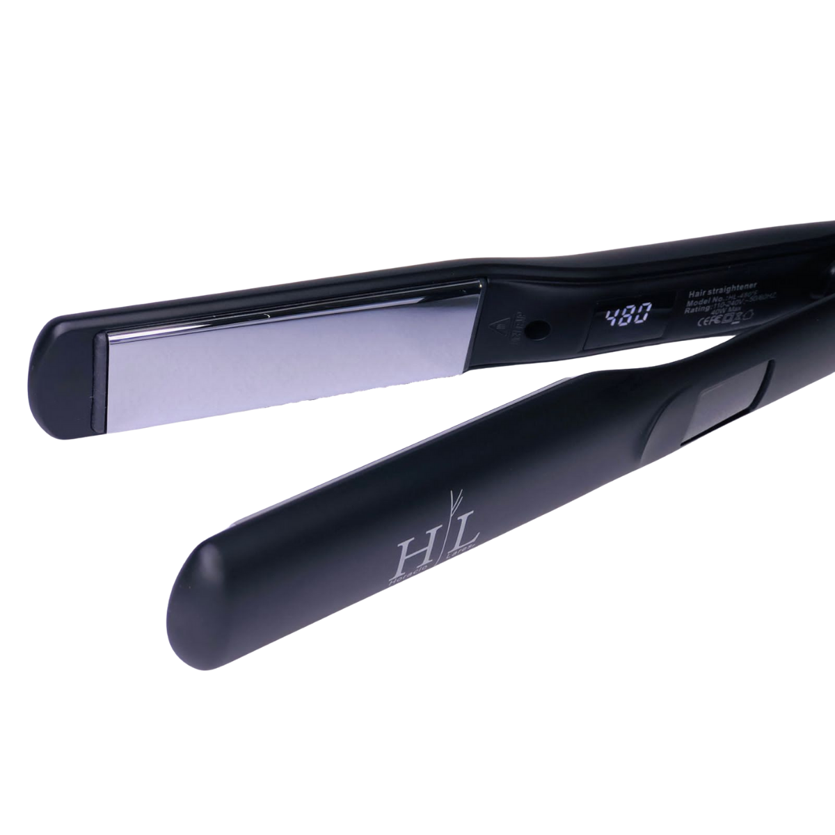 Plancha De Cabello Horacio Lares 480f Keratin Negra 1.25"