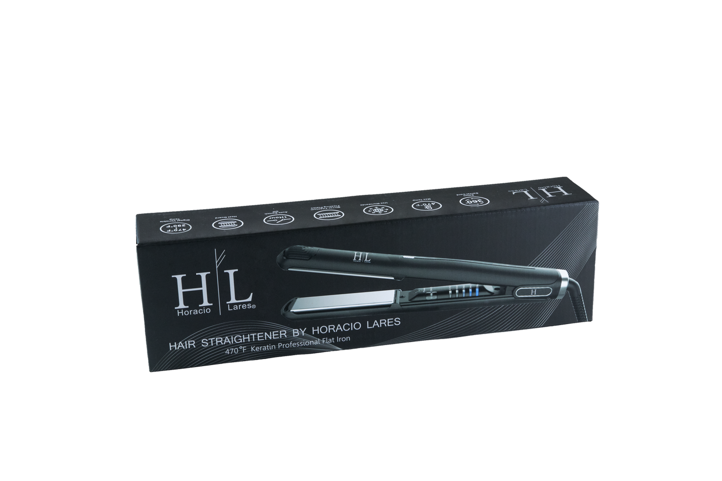 Plancha de cabello 1" HL Horacio Lares Keratin 470
