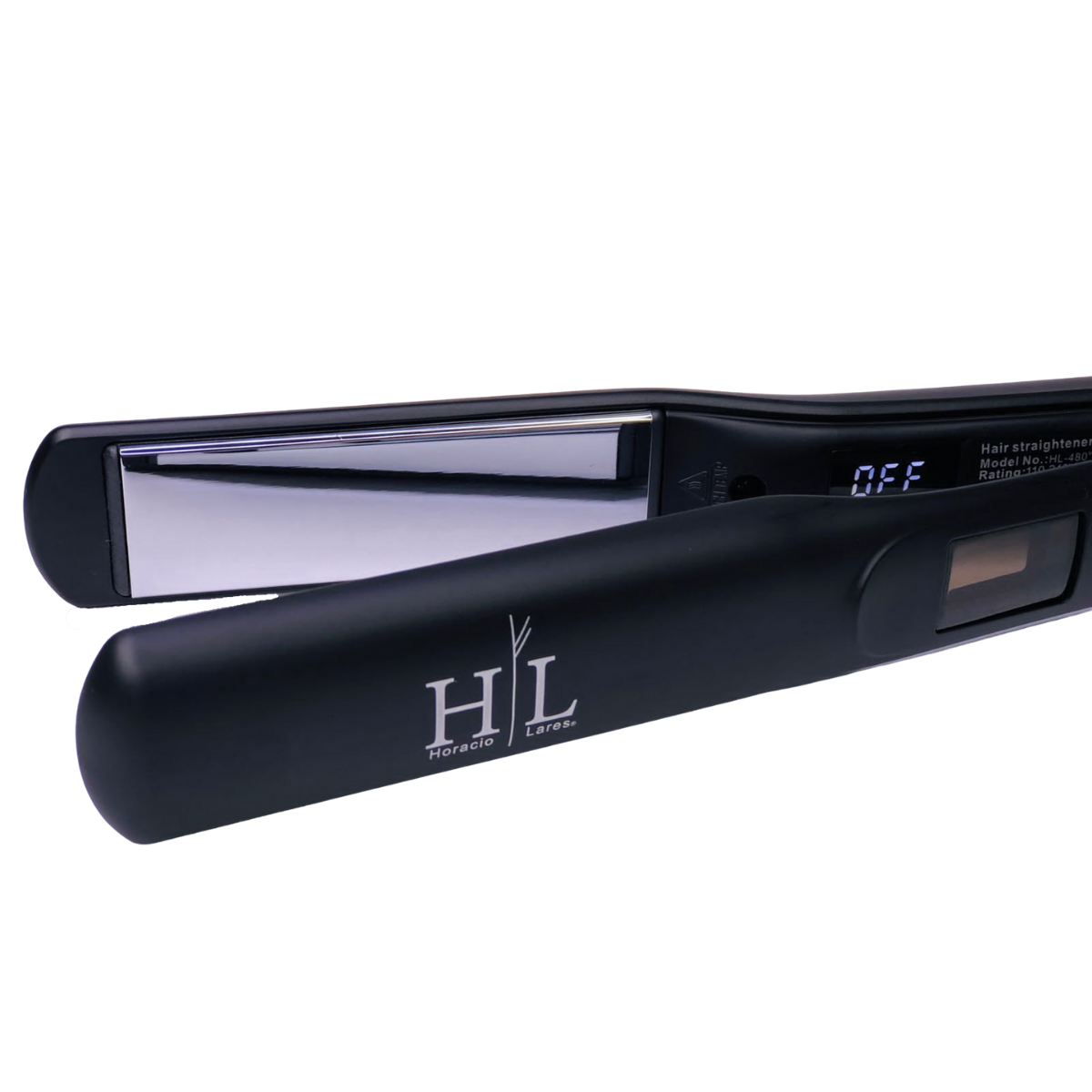 Plancha De Cabello Horacio Lares 480f Keratin Negra 1.25"